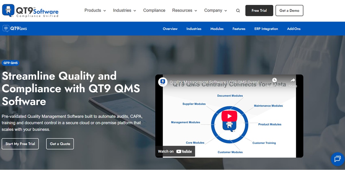 QT9 Software banner